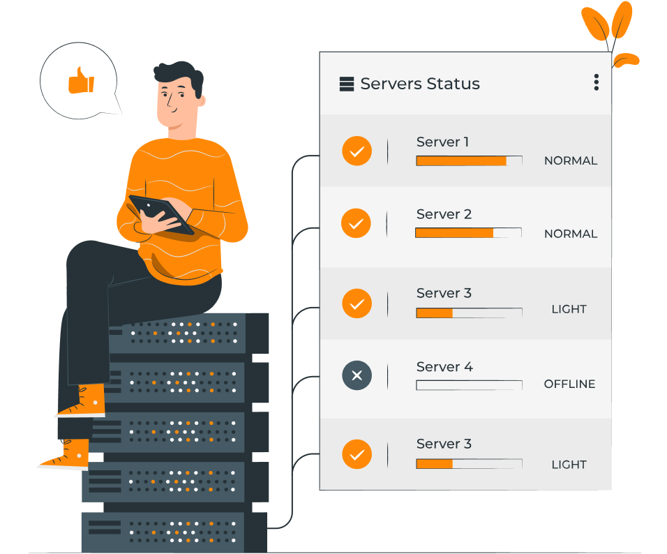 Cloud & DevOps illustration